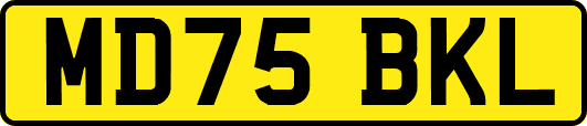 MD75BKL