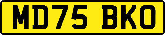 MD75BKO