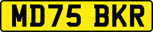 MD75BKR
