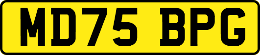 MD75BPG