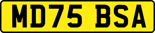 MD75BSA