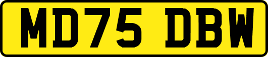 MD75DBW