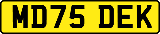 MD75DEK