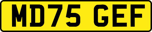 MD75GEF