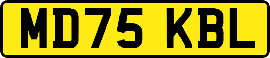 MD75KBL