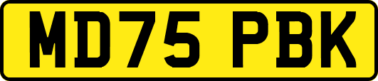 MD75PBK