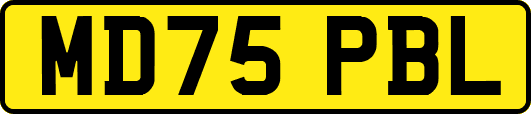 MD75PBL