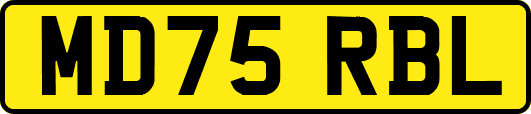 MD75RBL