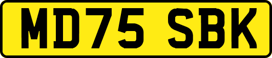 MD75SBK