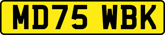 MD75WBK