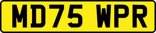MD75WPR