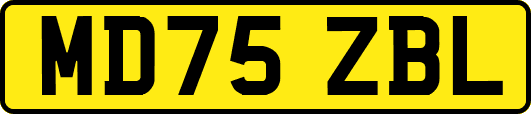 MD75ZBL
