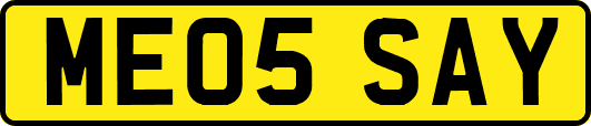 ME05SAY