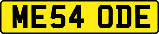 ME54ODE