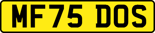MF75DOS