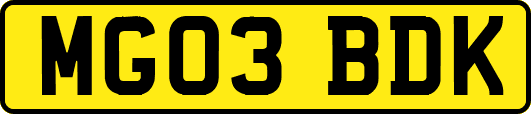 MG03BDK