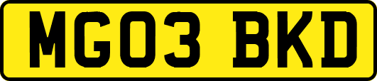 MG03BKD