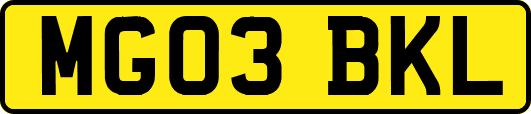 MG03BKL