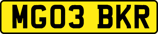 MG03BKR