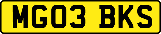 MG03BKS
