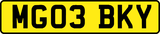 MG03BKY