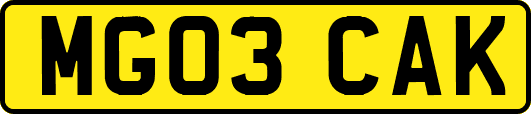 MG03CAK