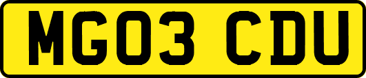 MG03CDU
