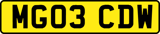 MG03CDW