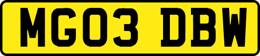 MG03DBW