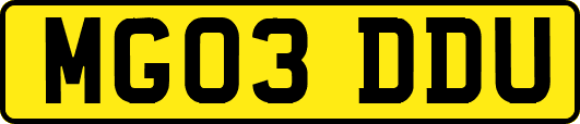 MG03DDU