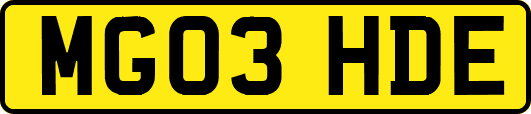 MG03HDE
