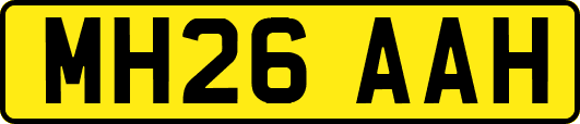 MH26AAH