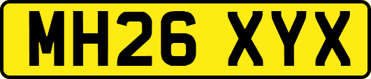 MH26XYX