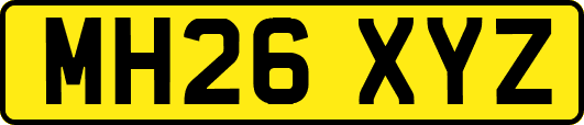 MH26XYZ