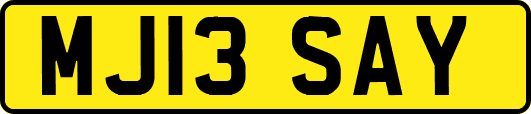 MJ13SAY