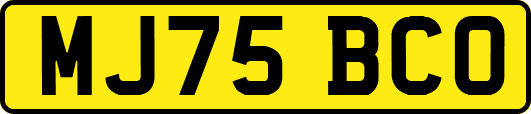 MJ75BCO