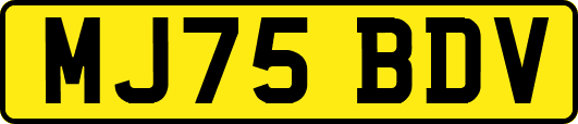 MJ75BDV