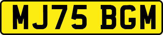 MJ75BGM