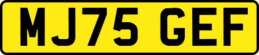 MJ75GEF