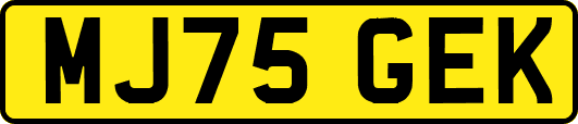 MJ75GEK