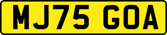 MJ75GOA