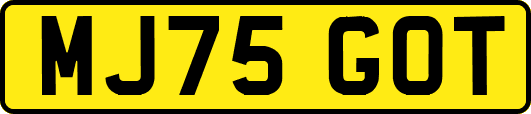 MJ75GOT