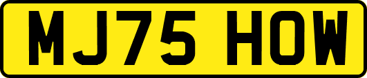MJ75HOW
