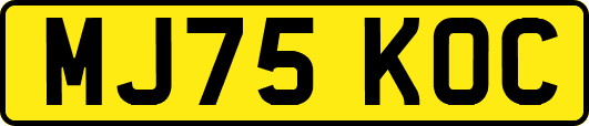 MJ75KOC