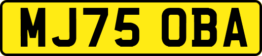 MJ75OBA