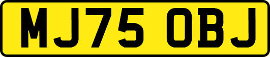 MJ75OBJ