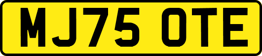 MJ75OTE