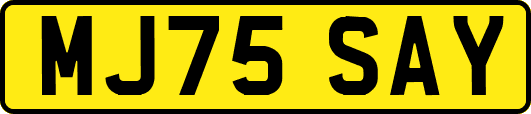 MJ75SAY