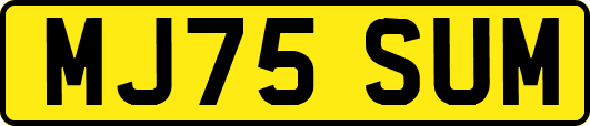 MJ75SUM