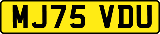 MJ75VDU